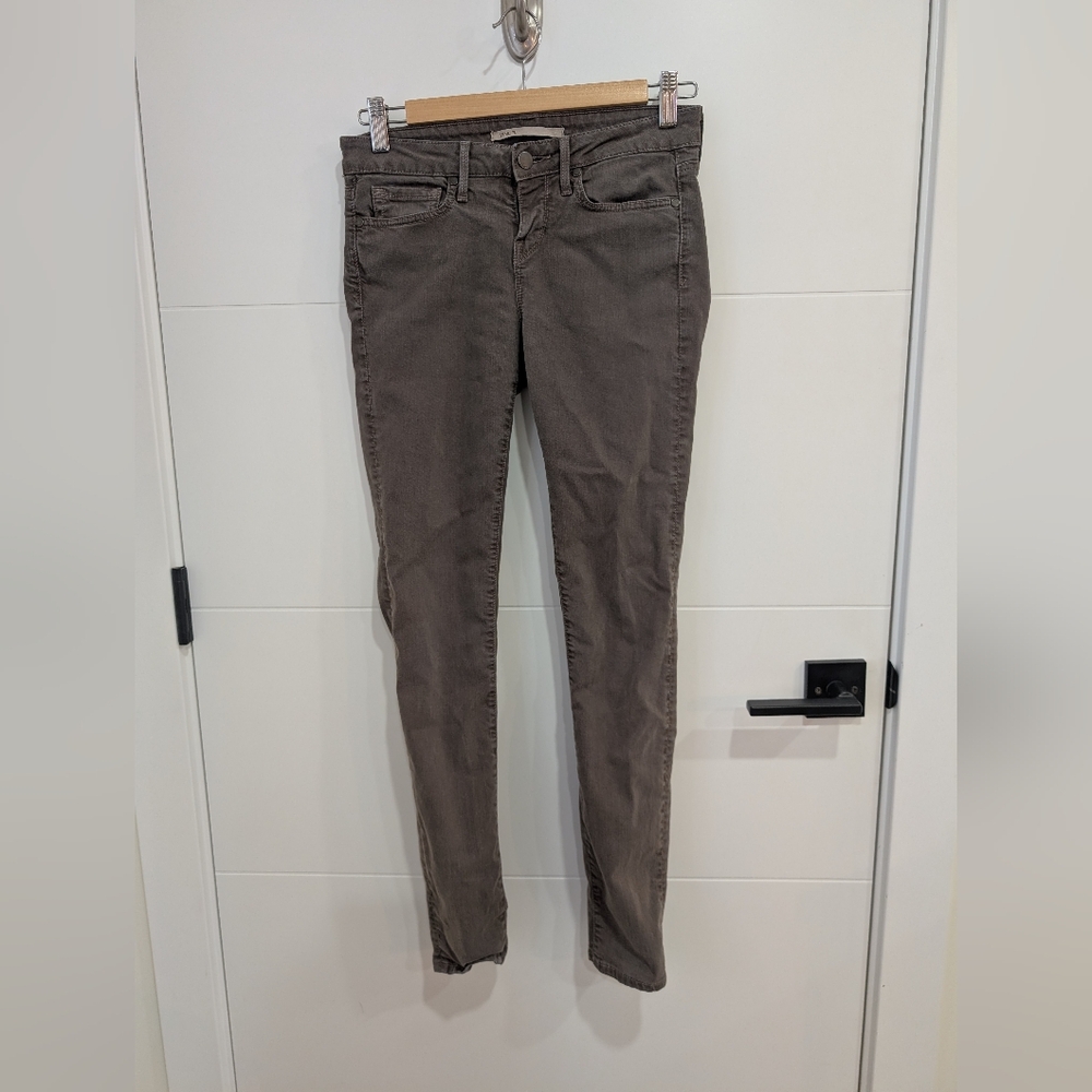 Vince Skinny Jeans Walnut Tencel Blend Size 26